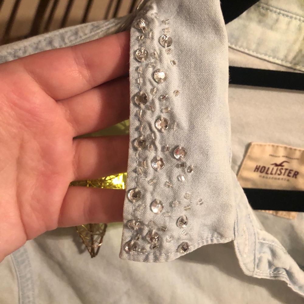 chambray button down - Picture 2 of 4